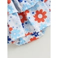 thumbnail image 6 of Bagilaanoe Baby Girls Independence Day Outfits 0-24M 4th of July Romper Dress Infant Star Sleeveless Bodysuits Clothes, 6 of 8