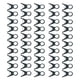 thumbnail image 1 of 50 piezas de clips de soporte para plantas de jardín para sujetar tallos y conectar plantas de jardín negro, 1 of 8