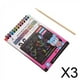 thumbnail image 1 of Nota de papel para raspar,Juego de para raspar,suministros de kits de manualidades artísticas,Kits de proyectos de manualidades para niños,pintura para ,Cuaderno para, 1 of 7