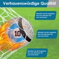 thumbnail image 4 of QualitChoice Waterproof Durable PU Soccer Ball Size 5 Machine-Stitched Unique Appearance Football Training Match blue, 4 of 5