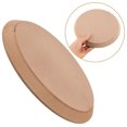 thumbnail image 1 of OUNONA Clay Wedging Board for Pottery 1Set Wooden Chocolate Round Dishes Beginners Crafting, 1 of 8
