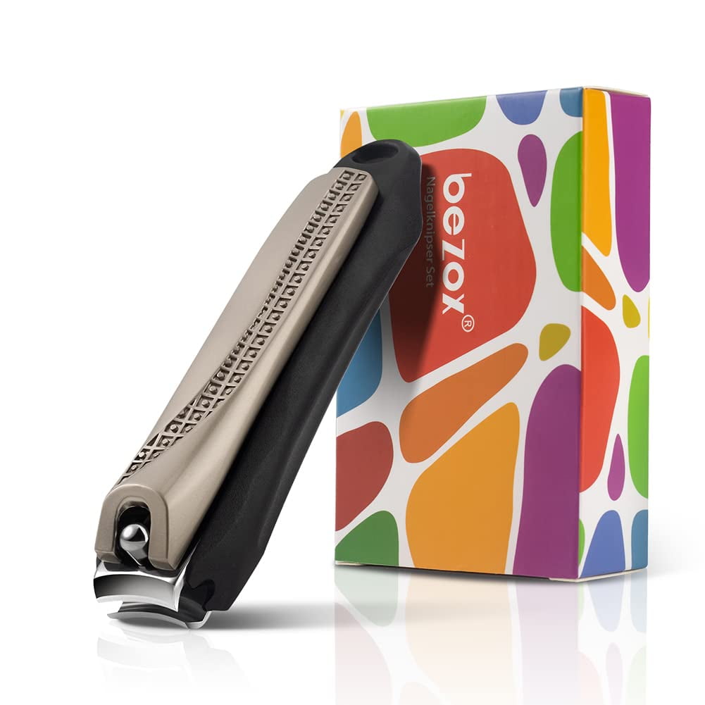 BEZOX Anti Splash Nail Clipper For Men & Women, No Mess Nail Cutter