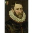 thumbnail image 3 of Adriaen Thomasz. Key 11x14 Black Modern Framed Museum Art Print Titled - Portrait of Jacob Bas Claesz (1536-1589) (1586), 3 of 5