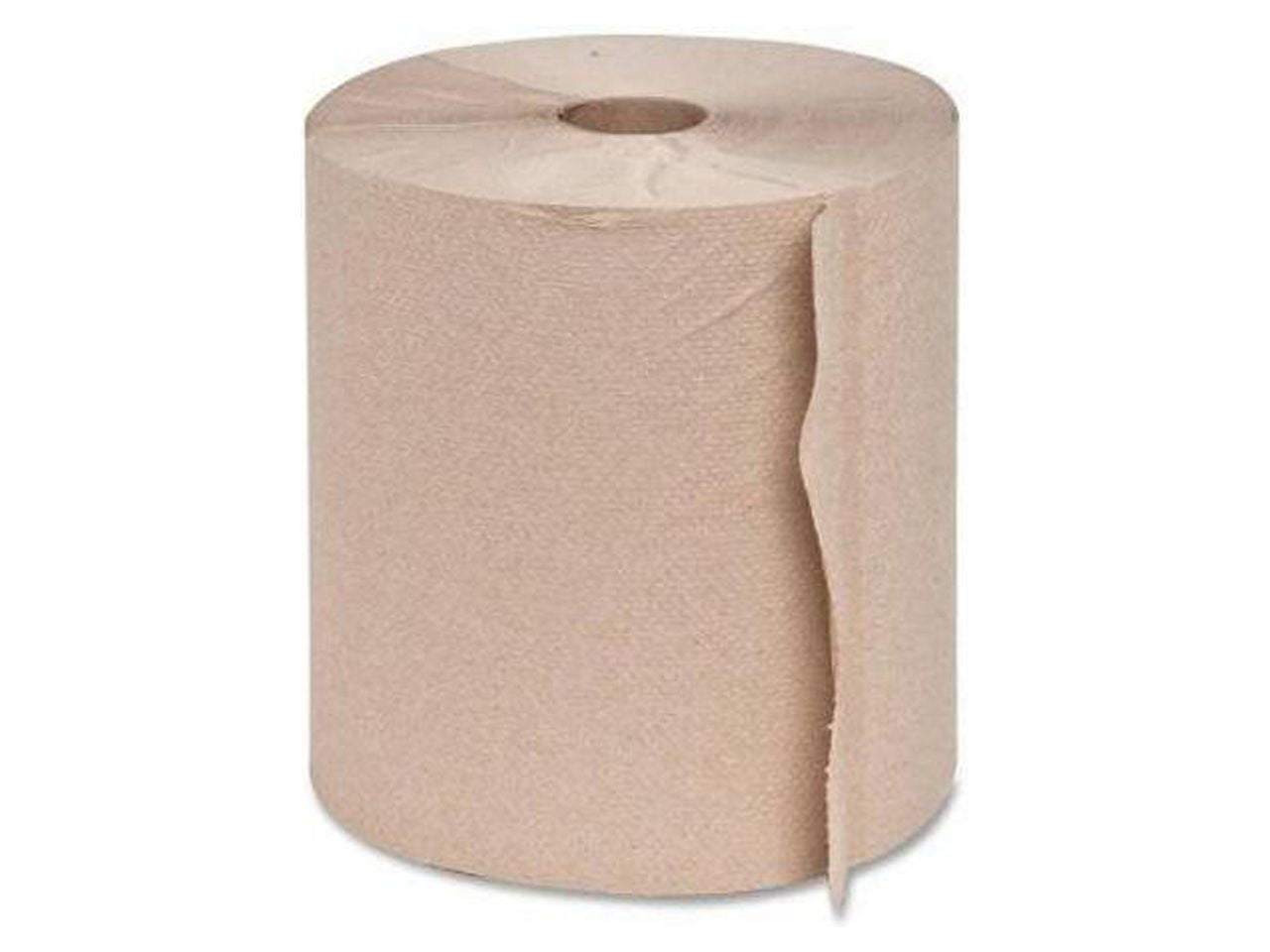 Genuine Joe, GJO22600, Embossed Hardwound Roll Towels, 6 / Carton, Natural