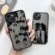 thumbnail image 4 of Funda de teléfono de Anime Death Note, cubierta trasera transparente mate para iPhone 16, 15, 14, 13, 12, 11, Mini Pro Max, X, XR, XSMax, 7, 8 Plus, 4 of 5