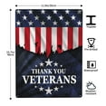 thumbnail image 3 of Thank You Veteran Metal Sign Decor Tin Hanging Picture Wall Decoration 12x16 Inches, 3 of 4