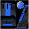 thumbnail image 5 of for Samsung Galaxy A26 5G Phone Case with 2 Pack Screen Protector, Military Grade Shockproof, Heavy Duty Robust Bumper Cover with Kickstand for Samsung A26 5G Case, Blue, 5 of 7