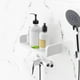 thumbnail image 4 of de Baño de Plástico Montado en Pared, Estantes Flotantes con Adhesivo, Sin Tadrar para Cocina O , en U, Color 32cm Sunnimix Estante flotante de pared, 4 of 8