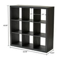 thumbnail image 6 of Better Homes & Gardens 9 Cube Storage Organizer, Charcoal, 6 of 8