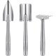 thumbnail image 1 of 3 Pieces Gardening Kit, Stainless Steel Garden Tools, Mini Gardening Tools for Adult Child, 1 of 5
