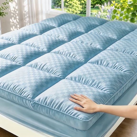 Thin mattress topper, soft and lightweight thin mattress for summer, available in various sizes