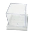 thumbnail image 4 of Vitrina Cuadrada Transparente, Vitrina De Béisbol Para Muñeca, Sala De Estar, Joyería, Parte Inferior Transparente Sunnimix Vitrina de béisbol, 4 of 8