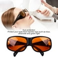 thumbnail image 4 of Gafas Protectoras, Protección Ocular De 190 A 490 Nm, Uso Cómodo, Gafas De Seguridad Con Montura Negra TR90 Para El Hogar, 4 of 7