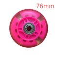 thumbnail image 1 of fashionhome 2 Pcs Roue Lumineuse à DEL 80-120 mm pour Mini Micro Trottinette avec 2 Roulements ABEC-7, 1 of 1