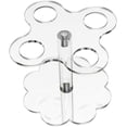 thumbnail image 4 of Ice Cream Cone Holder,4 Holes Acrylic Cone Display Stand Waffle, 4 of 5