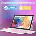 thumbnail image 2 of Tablets Android 14, 2 in 1 Tablet with Keyboard, 10 inch Tablets, 8GB+64GB+1TB,  WiFi,  PINK, 2 of 6