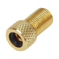 thumbnail image 1 of Greeniant Adaptador de válvula de 5 piezas Conveniente para llevar Instalación práctica Material premium Presta Cap Tube Pump Tool Presta a Oro 20piezas, 1 of 6