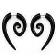 thumbnail image 6 of GKNET Spiral Gauge Ear Plug Fake Cheater Stretcher Flesh Earrings Piercing AcrylicA_yi-8, 6 of 9