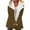 Brown, variant on Tiqkatyck Winter Jackets for Women, Women Casaul Winter Fashion Long Sleeve Solid Cardigan Pocket Button Top Sweater Knit Hooded Coat Plush Fleece Jacket Women, Winter Coats for Women Beige L