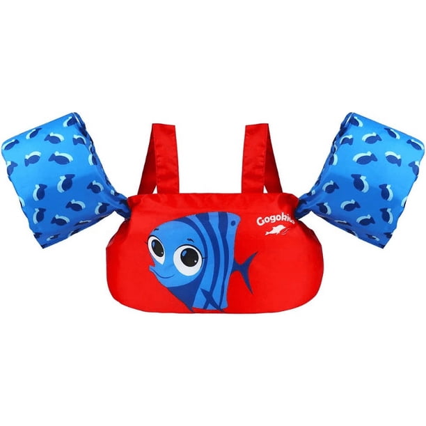 Toddler Swim Vest Toddler Floaties For Girls And Boys, 20-30-40-50 Pounds, Pool Floats Jackets With Water Wings And Shoulder Strap, Swimming Equipment