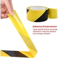 thumbnail image 3 of Cinta de advertencia de peligro TANGJMXG amarilla y negra 33m x 48mm, 3 of 5