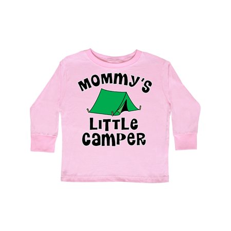 

Inktastic Camping Mommy Little Camper Gift Toddler Boy or Toddler Girl Long Sleeve T-Shirt