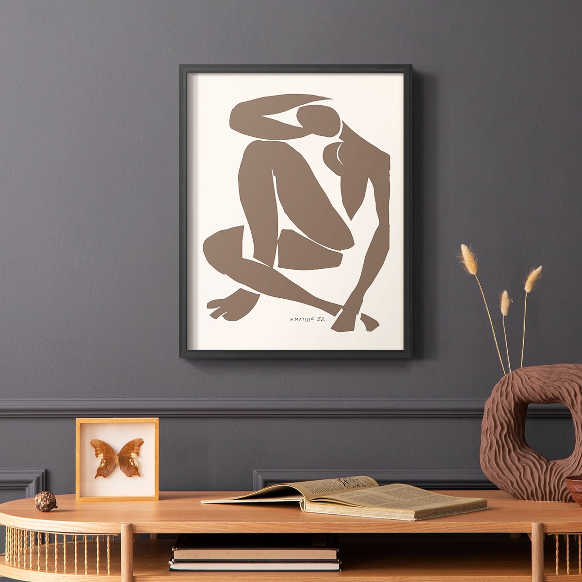 Matisse CCXVI in Solid Wood 16 x 20 Framed Print