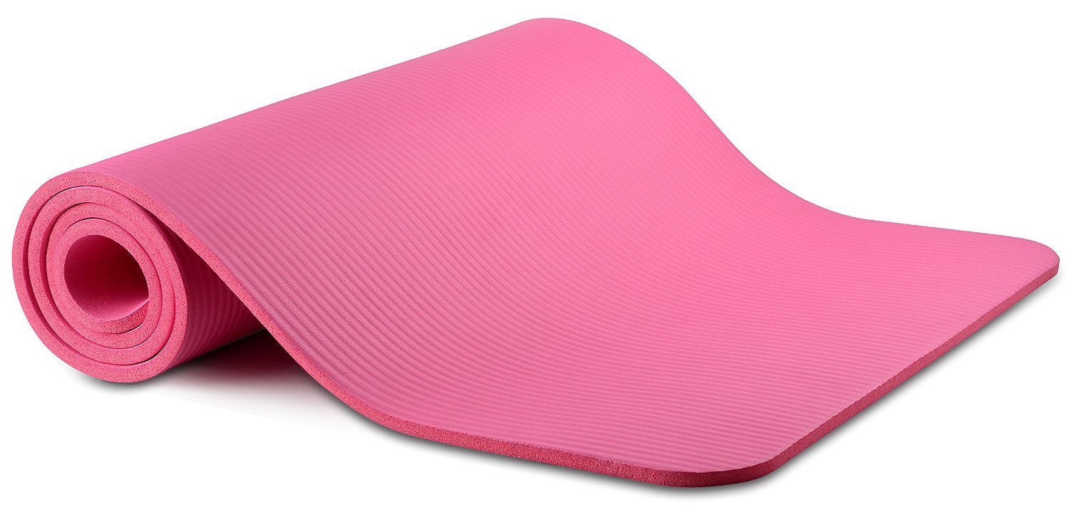 BalanceFrom 1/2-Inch Yoga Mat, Pink