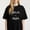 Black-2, variant on Women's Id Rather Be With My Kitty Graphic T-Shirt S-4XL Mother's Day Gift