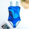 thumbnail image 6 of Enjoytime Womens Swimsuits Printed Slimming Tummy Control One Piece Swimsuit Modest Bathing Suit Sporty Swimwear, 6 of 8