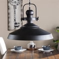 thumbnail image 4 of Lámpara colgante Southern Enterprises SEI Mindel Industrial Black, 4 of 8