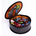 thumbnail image 3 of Hot Wheels Tara Toy: ZipBin Wheelie Track Pack - Unzips Into A Racetrack Mat, Holds 100 Toy Cars, Storage & Play, Circle Tire Design, Kids Ages 3+, 3 of 5