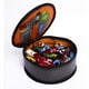 thumbnail image 3 of Hot Wheels Tara Toy: ZipBin Wheelie Track Pack - Unzips Into A Racetrack Mat, Holds 100 Toy Cars, Storage & Play, Circle Tire Design, Kids Ages 3+, 3 of 5