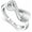 Customize, variant on Infinity Cremation Ring for Ashes Crystal Infinity Ring Memorial Keepsake Urn Ring Holder Ash for Pet/Human Urn Ring for Women NO.7-NO.10