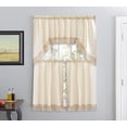 thumbnail image 1 of Cortinas de café de lino americano para cocina y baño (beige), 1 of 7