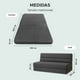 thumbnail image 3 of Sofá Cama Matrimonial Plegable SKY CARE Color Gris Versátil, Cómodo y Funcional, 3 of 8