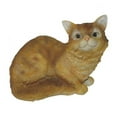 thumbnail image 1 of Michael Carr Designs MCD80001Y Chat Assis Décor de Cour - Jaune, 1 of 1