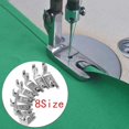 thumbnail image 1 of Ensemble de pieds presseurs pour machine à coudre industrielle roulée, accessoires de machine à coudre, matériel de fixation, 3 pièces, offre spéciale6.4MM He Qiyong unisex, 1 of 1