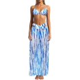 thumbnail image 1 of Toimothcn Womens Swimsuits Set 2025 Solid Color Bikini Three Piece Beach Split Swimsuit Set Soft Womens Swimming Clothes, 1 of 4