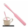thumbnail image 2 of Long Slim Silicone Jar Spatula, 220°C Heat Resistant Flexible Jar Scraper for Small Containers, Non-Stick Baking Spatula for Sourdough Starter, Sauces, Butter, Cake Decorating, 1Pc(Pink,9.6x1"), 2 of 8