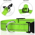 thumbnail image 4 of Collar reflectante de nailon para perros, collar clásico ajustable para cachorros, perros miniatura, pequeños, medianos y grandes. (morado), 4 of 5