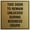 Brushed Gold, variant on Signs ByLITA Square This Door to Remain Unlocked During Business Hours Sign - Easy Installation | Durable Material (Black) - Small