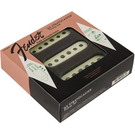 Fender Pure Vintage 65 Strat Pickup Set Vintage White