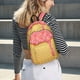 thumbnail image 5 of Disketp Mochila de Lona Estampada, Mochila Escolar de Viaje Ligera para Estudiantes y Portátil-Small, 5 of 5