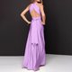 thumbnail image 3 of Ichuanyi liquidación femenina cruzada sin respaldo sexy vestido de cordero vestido largo ICHUANYI WER202308182811, 3 of 3