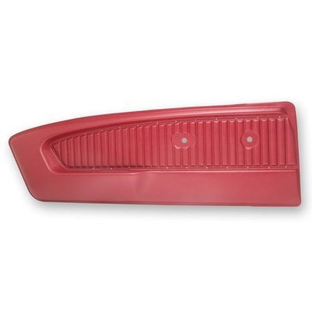 Scott Drake C5ZZ65239423RDP 1965 Deluxe Door Panels Bright Red