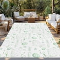 thumbnail image 2 of Sage Green Easter Outdoor Rug for Patio/Deck/Porch, Non-Slip Large Area Rug 3 x 5 Ft, Watercolor Spring Bunny Eggs Indoor Outdoor Rugs Washable Area Rugs, Reversible Camping Rug Carpet Runner, 2 of 8