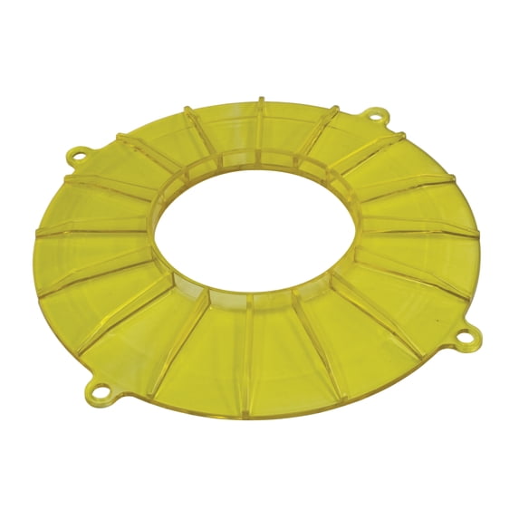 Empi Yellow Finned Alternator Backing Cover for VW Type 1 - 0088500