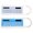 light blue white, variant on 2 Pieces 4-in-1 Designed Solar Calculator with Ruler, Magnifier and Protractor Multifunctional Stationery Gift for Kid