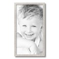 thumbnail image 2 of ArtToFrames 11x20" Bright Silver Picture Frame, Silver Wood Poster Frame, with Regular Glass and 2 (FBPL-4752), 2 of 7
